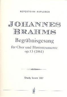 Begräbnisgesang op. 13 