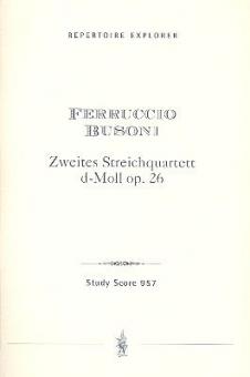 Zweites Streichquartett d-Moll op. 26 