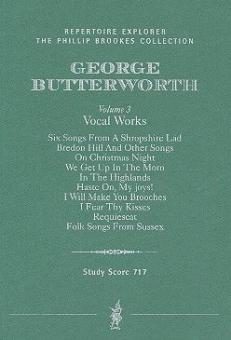 Six Songs From A Shropshire Lad, Bredon Hill And Other Songs, Folk Songs From Sussex und 7 weitere Lieder 