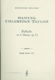 Ballade a-moll op.33 