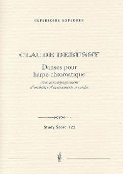 Deux Danses pour harpe avec accompagnement d'orchestre 