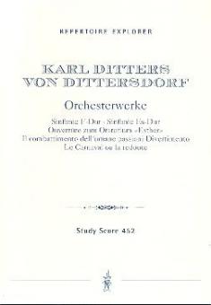 Sinfonie F-Dur, Sinfonie Es-Dur, Ouvertüre zum Oratorium 'Esther' 