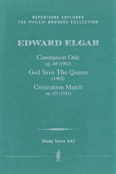Coronation Ode op.44, God save the Queen, Coronation March op.65 