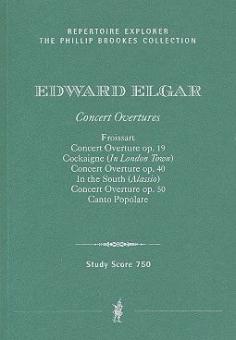 Froissart op.19, Cockaigne op.40, In the South op.50, Canto Popolare 
