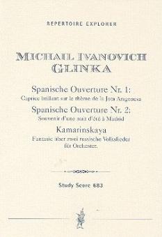 Spanische Ouverturen No. 1 & 2, Kamarinskaya 