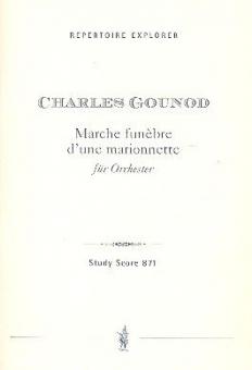 Marche funèbre d'une marionette für Orchester 