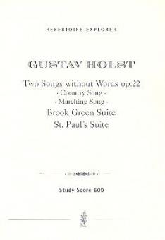 Two Songs without Words / Brook Green Suite / St. Paul's Suite 