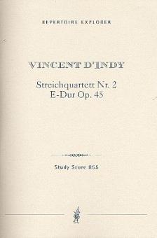Streichquartett Nr. 2 E-Dur op. 45 