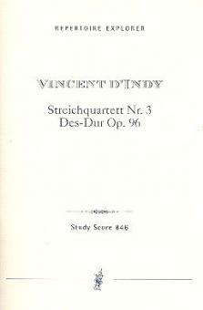 Streichquartett Nr. 3 Des-Dur op. 96 