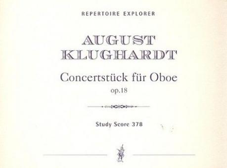 Concertstück für Oboe op. 18 