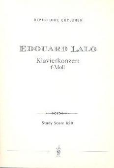 Klavierkonzert f-Moll 