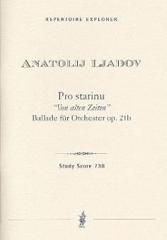 Von alten Zeiten (Pro Starinu / Of Olden Times) op. 21b 