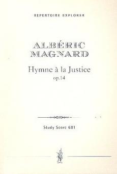 Hymne à la Justice op.14 
