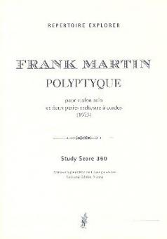 Polyptyque für Violine und zwei kleine Streichorchester 