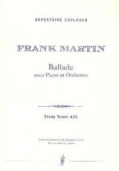 Ballade pour Piano et orchestre 