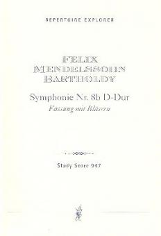 Sinfonia Nr. 8b D-Dur (Fassung mit Bläsern) 