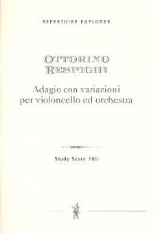 Adagio con variazioni per violoncello ed orchestre 