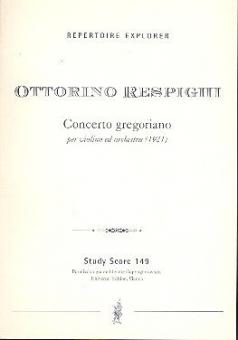 Concerto gregoriano für Violine und Orchester 