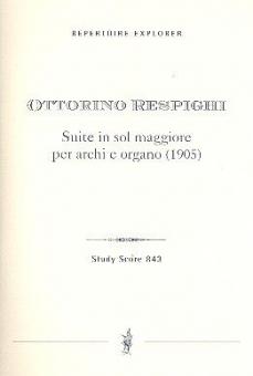 Suite in sol maggiore per archi e organo 