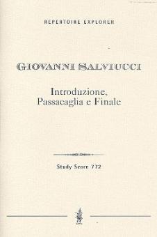 Introduzione, Passacaglia e Finale 