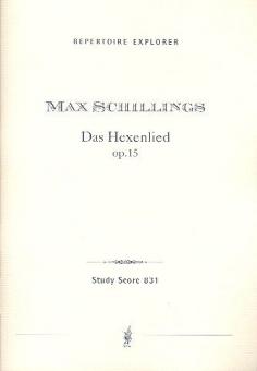 Das Hexenlied op.15 