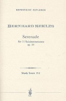 Serenade für 11 Soloinstrumente op. 14 