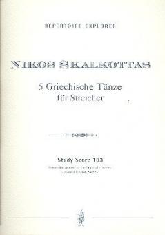 5 Griechische Tänze für Streicher 