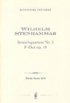 Streichquartett No. 3 F-Dur op. 18 