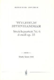 Streichquartett No. 6, d-Moll op. 35 