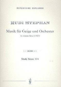 Musik für Geige und Orchester 