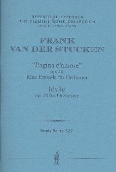 Pagina d'amore op. 10, Idylle op. 20 