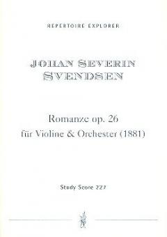 Romanze für Violine und Orchester op. 26 