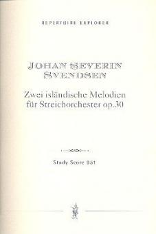 Zwei isländische Melodien für Streichorchester op. 30 