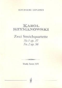 2 Streichquartette opp.37 und 56 