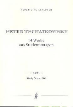 14 Werke aus Studententagen 