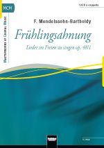 Frühlingsahnung (op. 48/1) (SATB) 