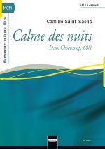 Calme des nuits (op. 68/1) (SATB) 