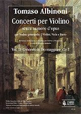 Violin Concertos Without op. Number Vol. 2 