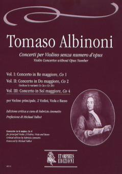 Violin Concertos Without op. Number Vol. 3 