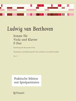 Sonate op. 17 F-Dur für Viola und Klavier 