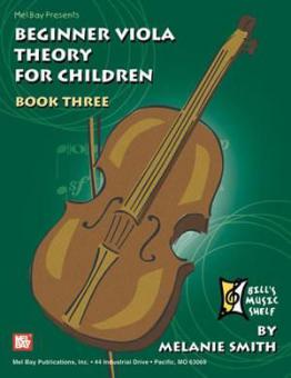 Beginner Viola Theory For Children, Book 3B 