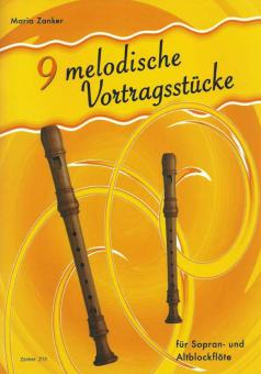 9 melodische Vortragsstücke 