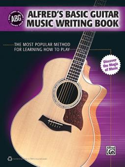 Alfred's Basic Guitar Music Writing Book 