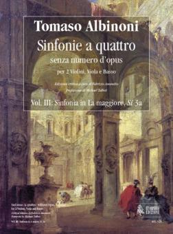 Sinfonias 'A Quattro' Without op. Number Vol. 3 
