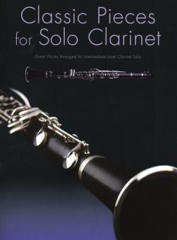 Classic Pieces For Solo Clarinet 