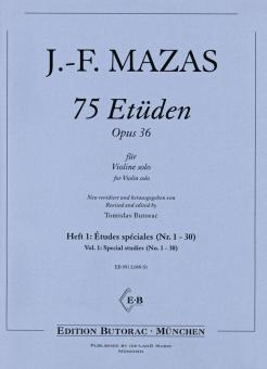 75 Etüden op. 36 Heft 1 