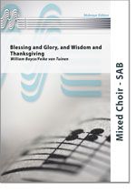 Blessing And Glory And Wisdom And Thanksgiving 