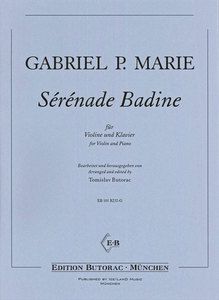 Serenade badine 