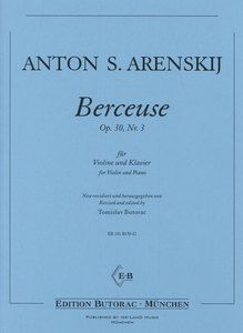 Berceuse op. 30 Nr. 3 