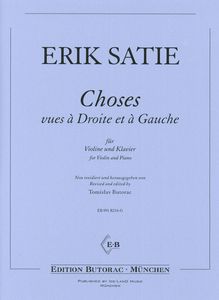 Choses vues a droite et a gauche 